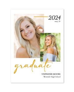 Graduate Custom Graduation Photo Card