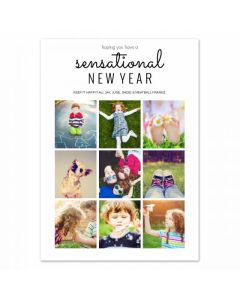 Photocentric Customized New Year Card