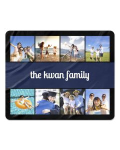 8 Grid Personalized Photo Blanket