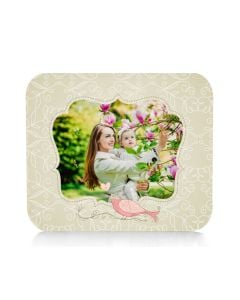 Bird in Love Personalized Mouse Pad