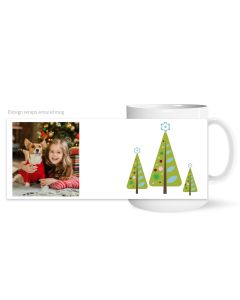 Dressed Tree Custom Photo Mug