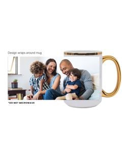 Gold Photo Mug