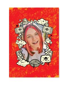 Funky Personalized Photo Card