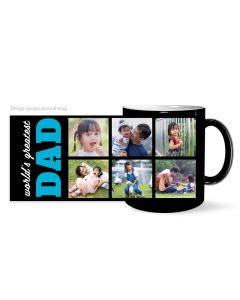 World's Greatest Dad Custom Photo Mug