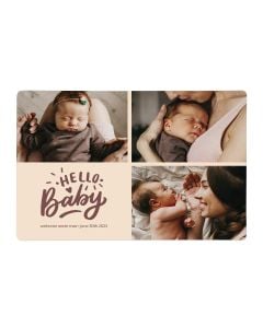 Hello Baby Photo Magnet