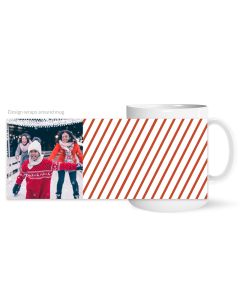 Simply Christmas Personalized Photo Mug