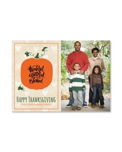 Pumpkin Thanksgiving Card