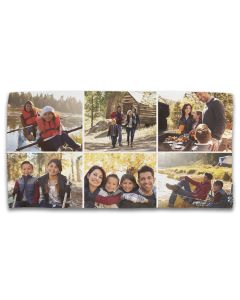 6 Grid Customized Photo Towel